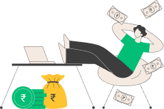 rupee in hand