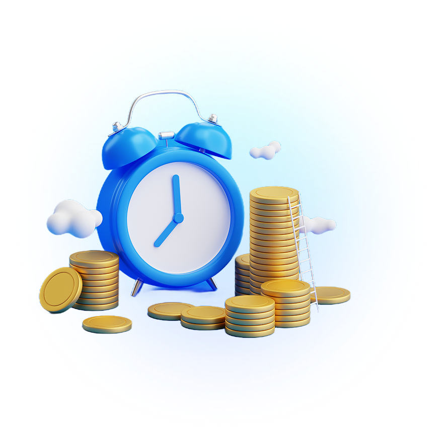 Compunding clock