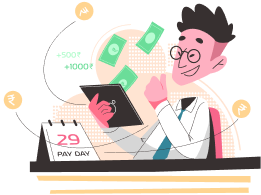 rupee in hand